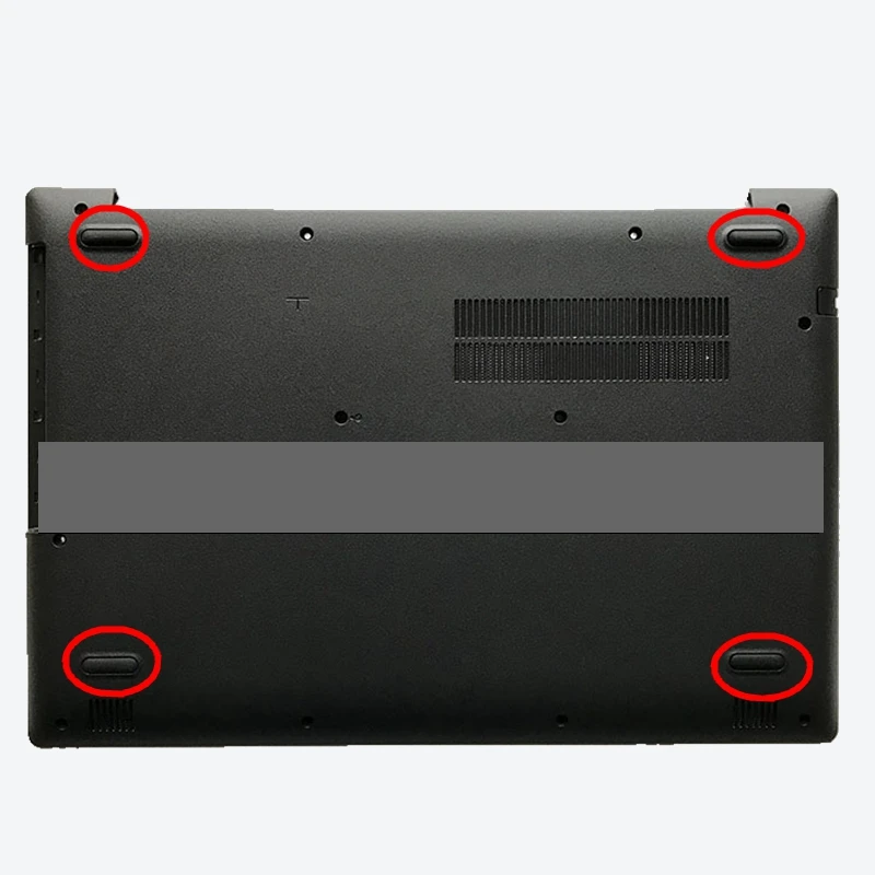 

1pcs NEW Rubber Bottom Foot Feet Cover for Lenovo ideapad 320-15 320-14 320-17 5000-15 14 17 series Black