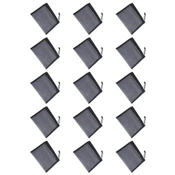 

15pcs Mesh Gauze Makeup Bags Zipper Cosmetic Travel Pouches Organizer for Women Girls Ladies (Black)
