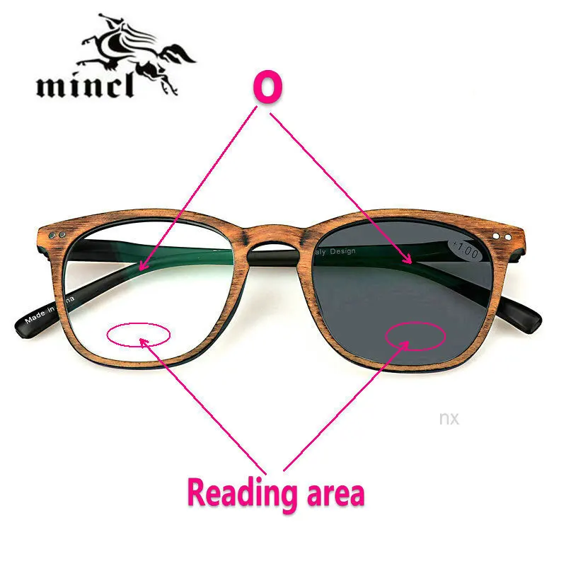 Многофокальные очки фотохромные очки для чтения очки Для мужчин двойной светильник многоцелевые очки для чтения NX
