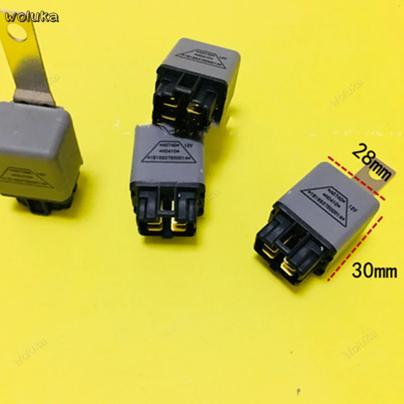 Универсальное модифицированное автомобильное реле кондиционера 12V четырехконтактное автомобильное электронное реле вентилятора CD50 Q04