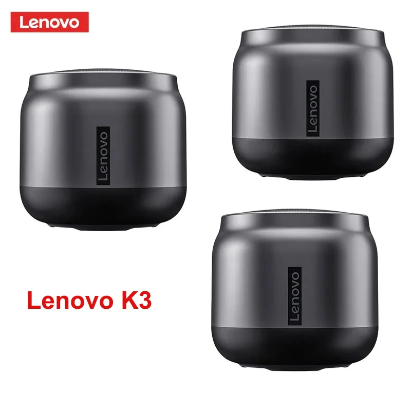 Беспроводная колонка Lenovo K3 BT5.0 портативная беспроводная стереоколонка