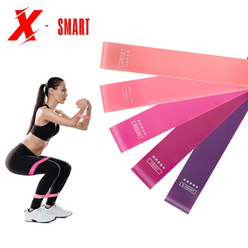 Sports Exercise Fitness Gym Physio Latex 25cm Looped Resistance Bands Mini 