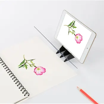 

Kids LED Projection Optical Drawing Board Projector Painting Tracing Board Sketch Specular Reflection Dimming Copy Table Plot