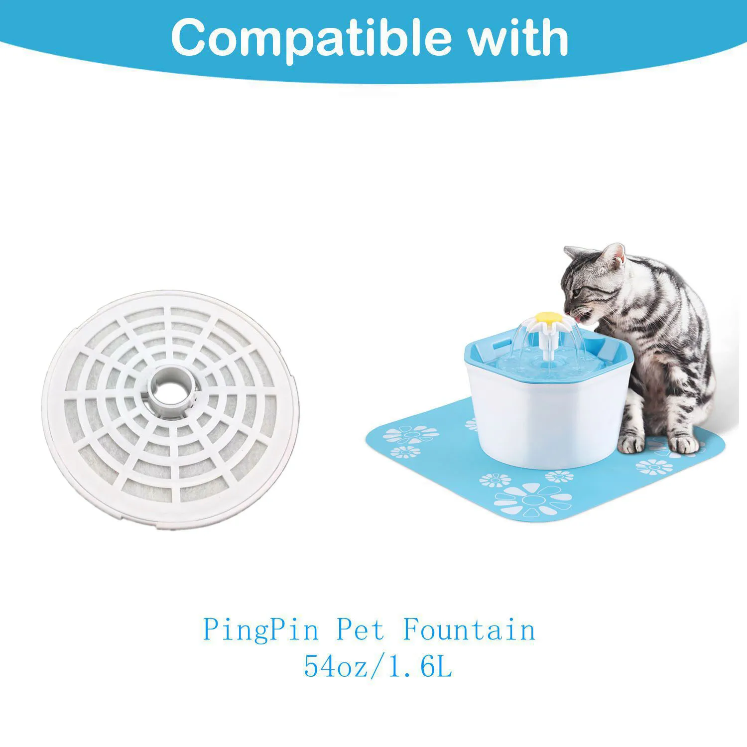 Новейший автоматический дозатор воды для домашних животных, безопасная питьевая. Фонтан безопасности и здоровья для кошек