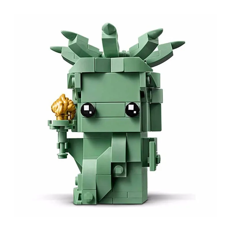 

153pcs Statue of Liberty Building Blocks Bricks Compatible Legoinglys BrickHeadz 40367 Toys for Children Christmas Gift