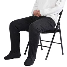 Мужские Женские зимние толстые теплые штаны повседневные штаны свободные длинные размера плюс брюки диванные одеяла уютные брюки