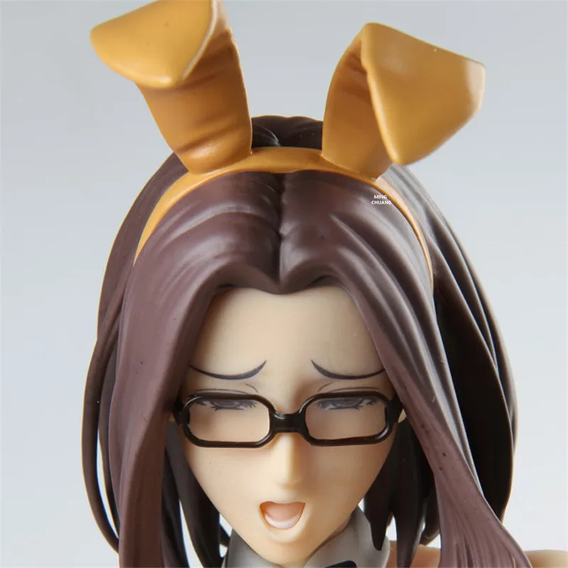 

16.5" Anime Sexy Figures Mulberry Island Of Sub Bunny Version Simulation Cartoon Art Craft PVC Action Figure Toy BOX 42CM V171