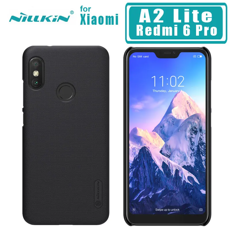 Чехол Nillkin для Xiao mi A2 lite Red 6 Pro 5 84 ''суперматовая задняя крышка Xiaomi Lite |