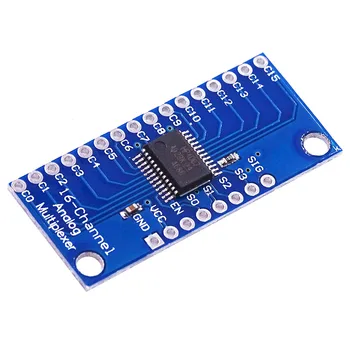 

LEORY 5/10pcs ADC CMOS CD74HC4067 16CH Channel Analog Digital Multiplexer Module Board Sensor Controller For Arduino