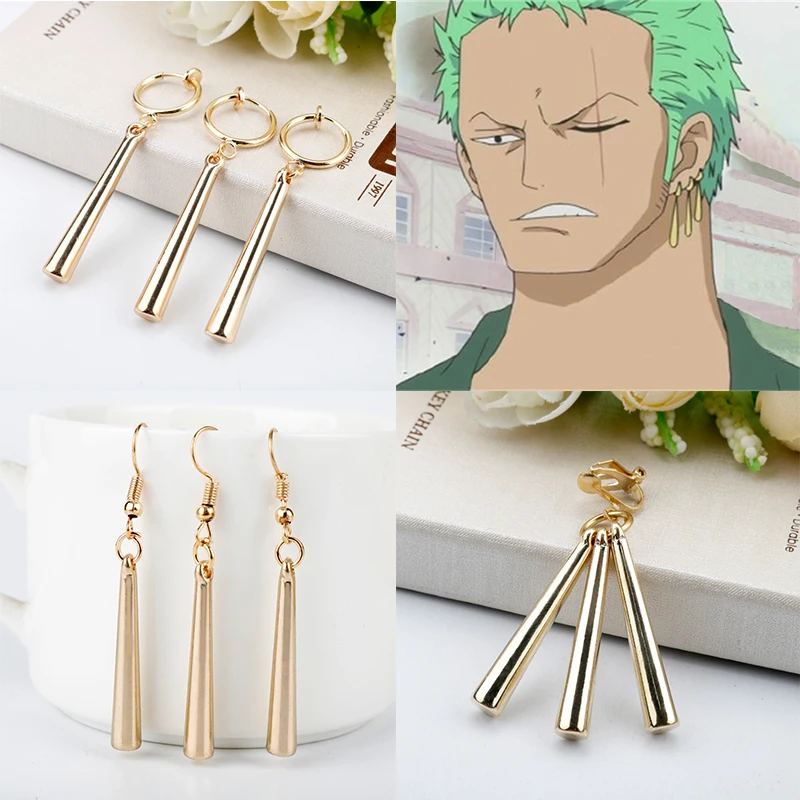 ピアス ワンピース 日本のアニメの形をしたイヤリング ミラー ゾロ ルフィの頭蓋骨 ジュエリーアクセサリー ギフト 男性と女性のための Aliexpress ジュエリー アクセサリー