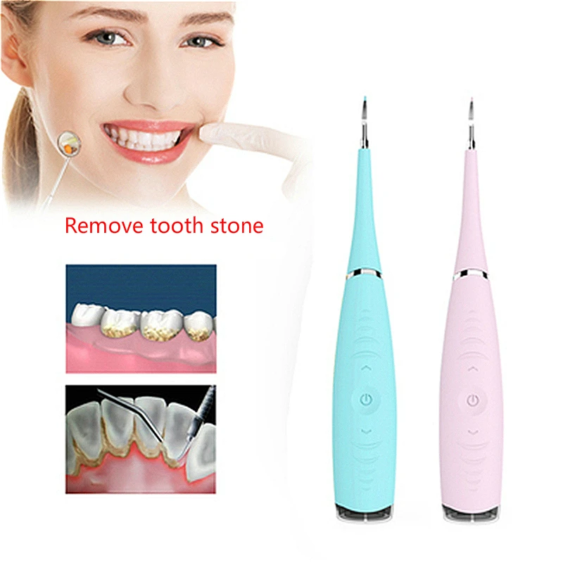 Usb Recharge Vibrition Sonic Dental Scaler Tooth Calculus Remover Stains Tartar Cleaner Tool Whiten Teeth Dropshipping | Бытовая