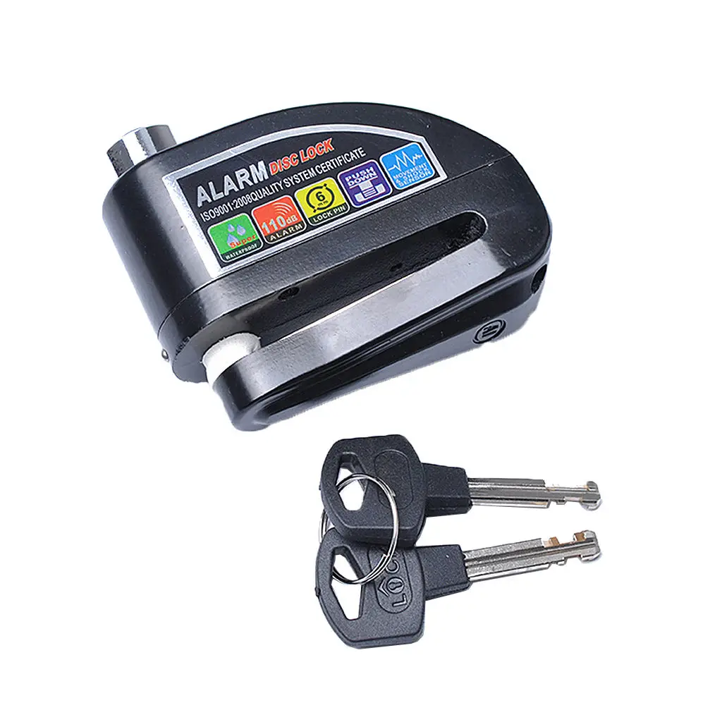 Generic Security Anti Thief Motorbike Motorcycle Scooter Wheel Disc