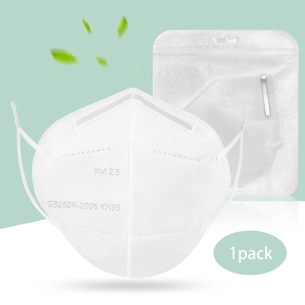 

10Pcs Reusable KN95 Mask Valved Face Mask N95 Protection Face Mask 95% Filtration Protective Mask Face Mask Ffp3 fpp3 FPP2
