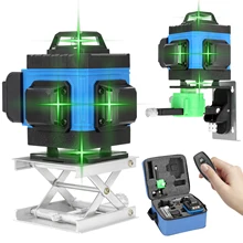 Livello Laser verde 3D 4D 360 livello Laser autolivellante 360 strumento di livellamento Laser controllo APP verticale orizzontale Crossline