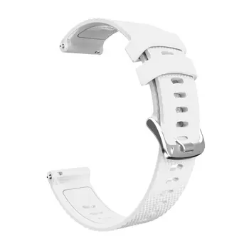 

For Jiaming Samsung Huawei Huawei Huami Ticwatch 20Mm Universal Silicone Smartwatch Wavy Replacement Strap Steel Buckle hot