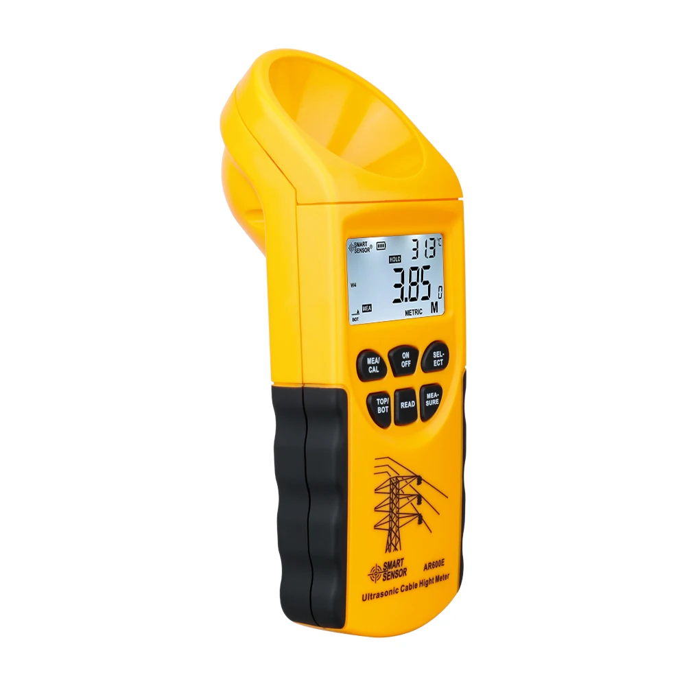 Details about   Ultrasonic Cable Height Meter AR600E LCD display Height 3-23m ,Plane 3-15m 