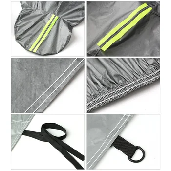 

Universal Full Car Cover Outdoor Indoor UV Protection Sunscreen Heat Protection Dustproof Scratch-Resistant Sedan Suit