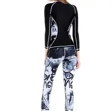 Купальные костюмы для женщин, топ с длинными рукавами+ брюки UPF 50+ женские для плавания дайвинга сёрфинга, рубашки для защиты от солнца для женщин, купальники