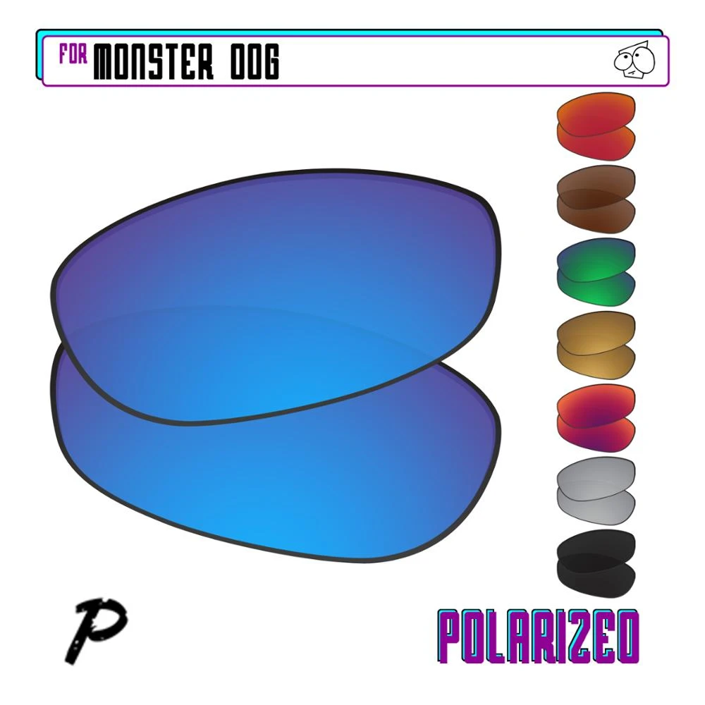 Monster Dog Replacement Lenses Polarized Oakley Monster Dog