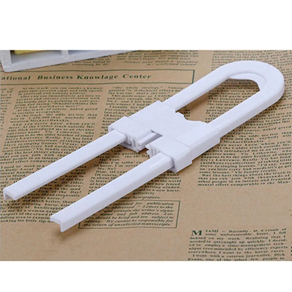 1Pc Child Lock Cabinet Lock Safety Lock Magnetic Baby Safety Cabinet Drawer Door Invisible U Shape