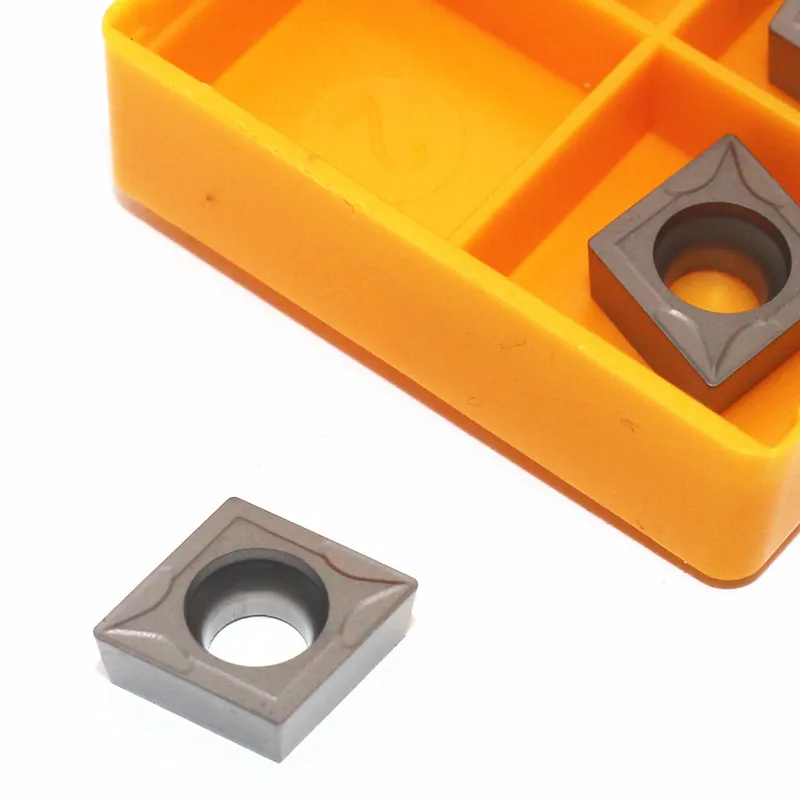 

10PCS CCMT 09T304 NX2525 Small rhombus cermet internal turning insert
