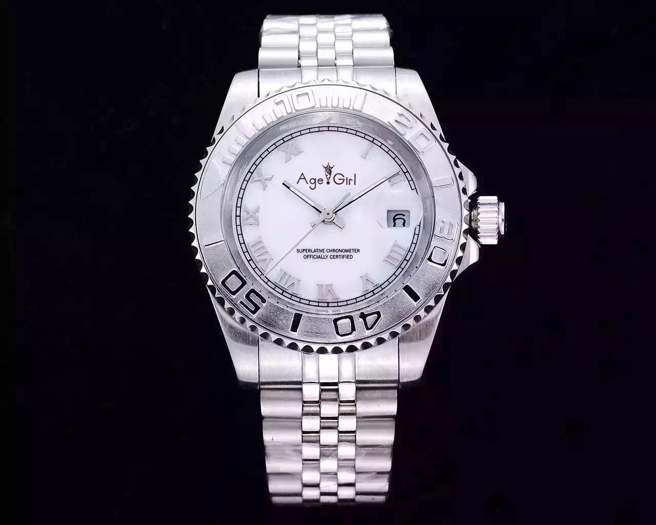 

Luxury Brand New Stainless Steel Sapphire Waterproof Watches Men Automatic Mechanical Silver Black Rome Dial Datejust Matte 41mm