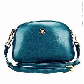 

Luxury Mini Shoulder Bag Women Oil Wax Leather Tote Handbags Brand Designer Crossbody Messenger Bags Ladies Purses Bolsa Zipper