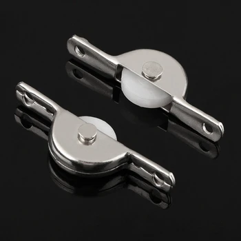 

New 10pcs Door Window Cupboard Drawer Bin Single Nylon Sliding Roller Pulley Wheel