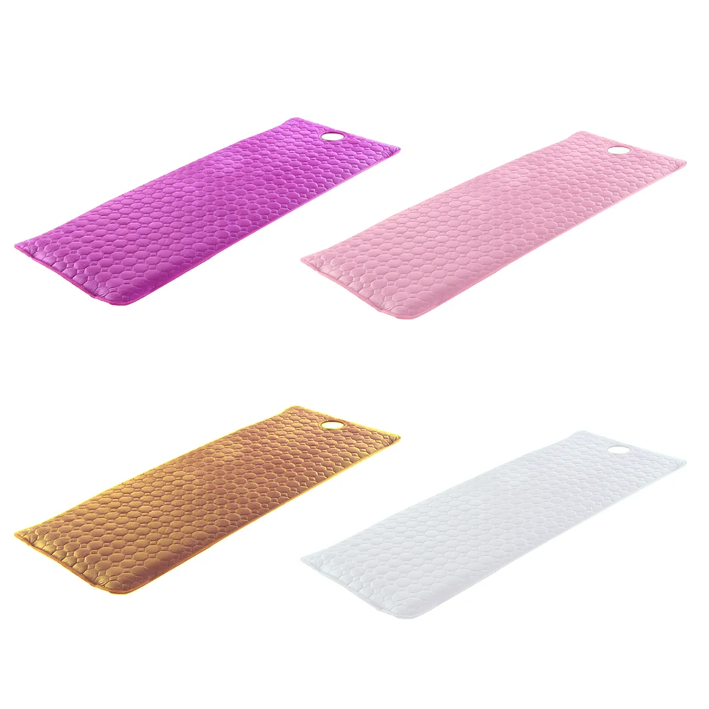 Anti Slip Beauty SPA Salon Massage Bed Mattress Sheet Fitted Cover Pad Mat With Face Hole for Salon SPA Sauna Use - 190x70cm 