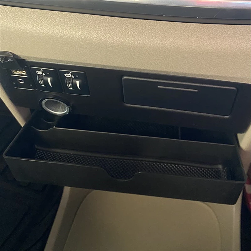 ڵ Ȱ ڽ 丮  ܼ  ̳ Ȧ ڽ Toyota Sienna 2011-2021 Front Floor Storage