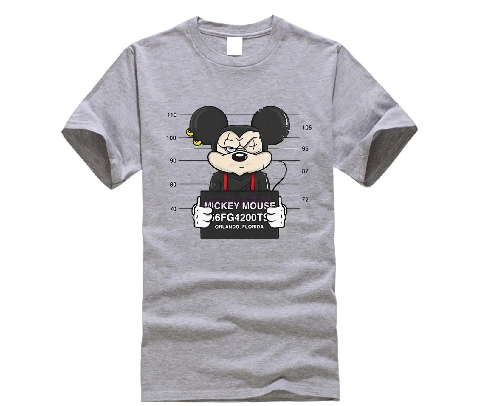 Футболка с Микки Маусом милая белая футболка мужские топы футболки в стиле