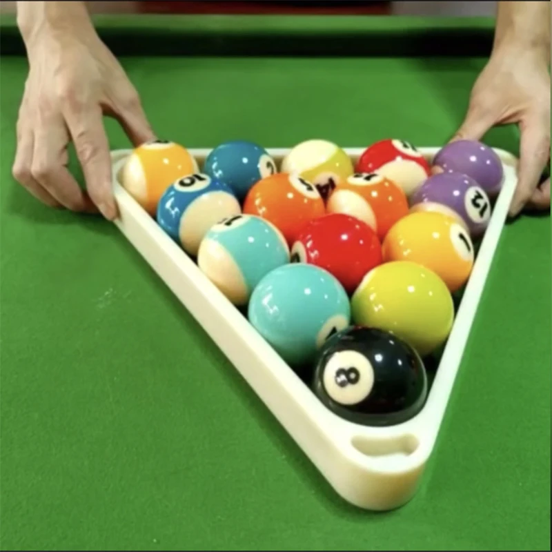 Balls Triangle Rack Billiards Snooker 5.25/5.72cm Racks 15 Billiard Triangle Rack