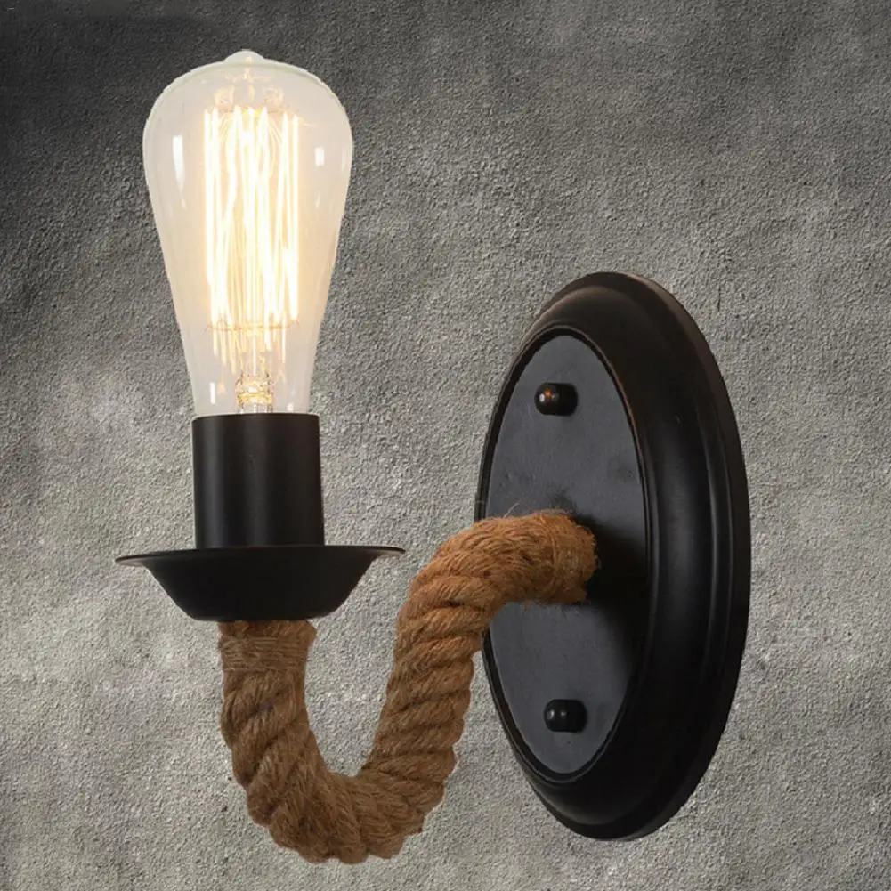 E27 Loft Iron Led Wall Lamp Deco Vintage Lighting Indoor Wall Lights for Home American Industrial Light Lifting Pulley Wall Lamp E27 Loft Iron Led Wall Lamp Deco Vintage Lighting Indoor Wall Lights for Home American Industrial Light Lifting Pulley Wall Lamp