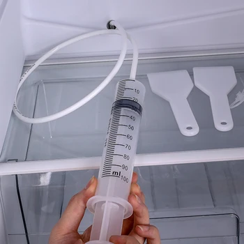 

Refriger Drain Hole Clog Remover Refrigerator Cleaning Tools Kit Reusable Home Refrigerators Drain Water Outlet Cleaning Device