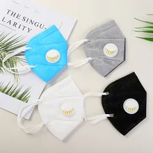 5 шт., противопылевая маска, фильтр с активированным углем, Ветрозащитная маска для рта, устойчивая к бактериям, маски для лица для защиты от гриппа, маска для ухода за полостью рта
