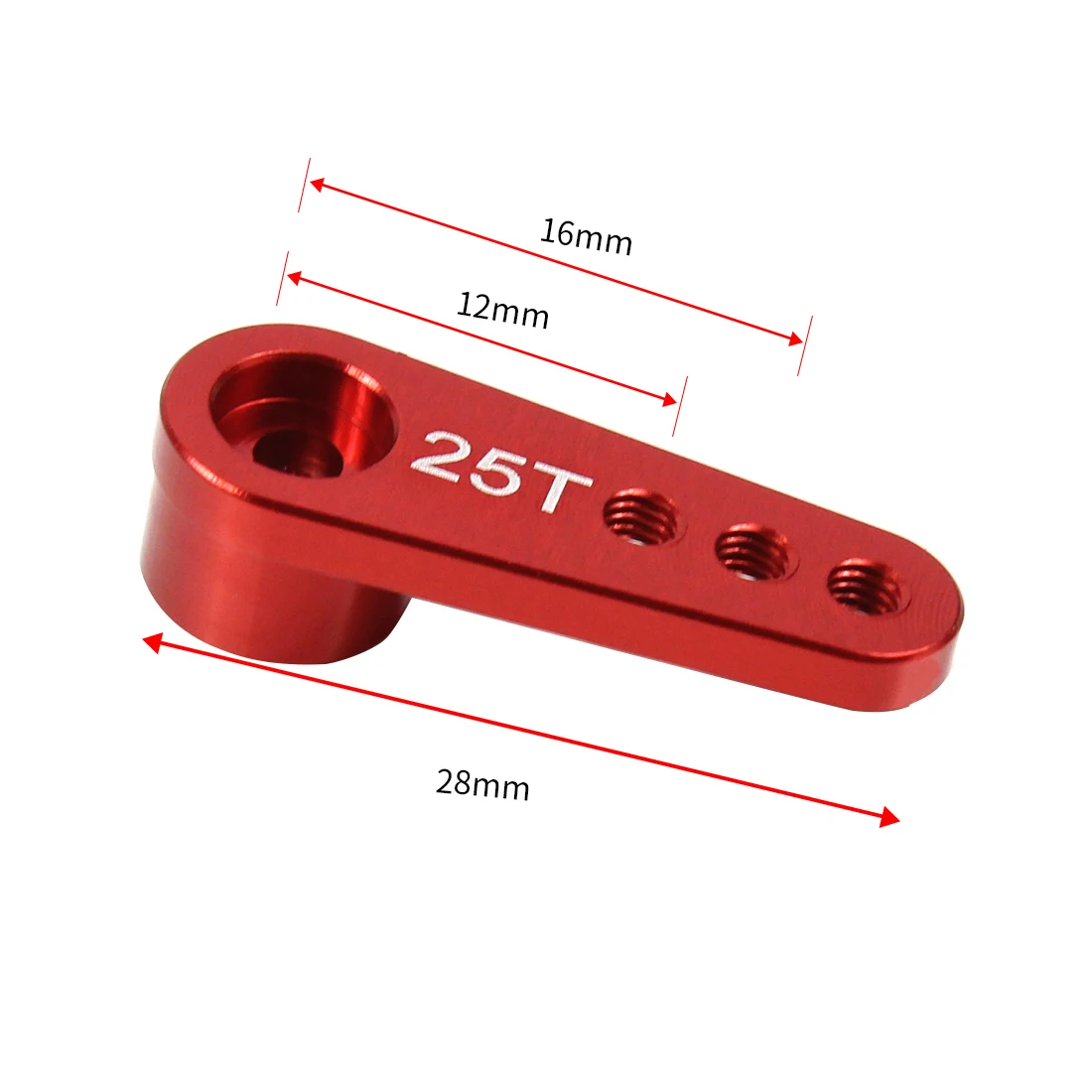 25T RC Servo Arm Horn Extension Tools for Futaba MG996 MG995 Servo 1/10