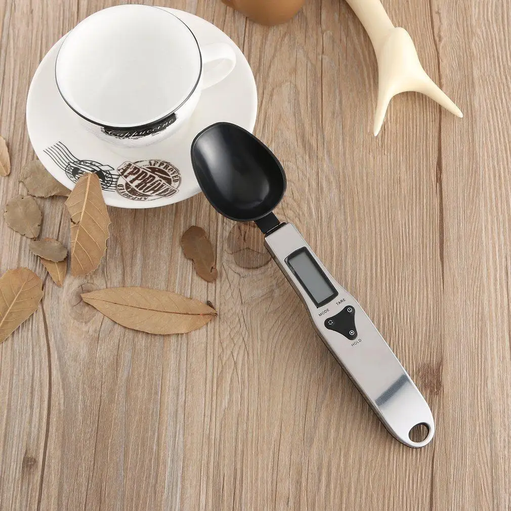 

300g/0.1g Spoon Shape Digital Scale Liquid Bulk Kitchen Food Weight Balance NW