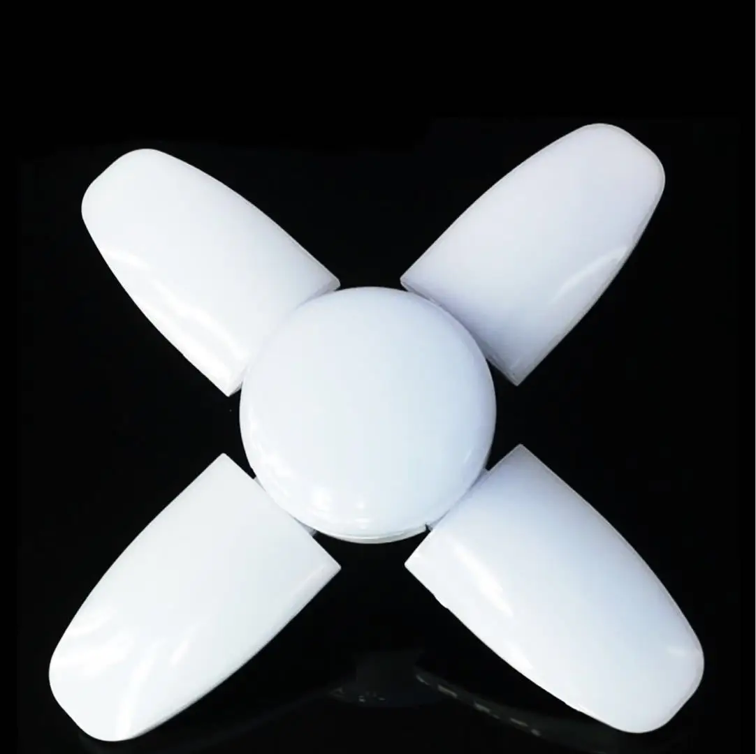 

Foldable LED Bulb Four-Leaf cayi feng Fan Type UFO E27 Edison Screw Chandelier Family
