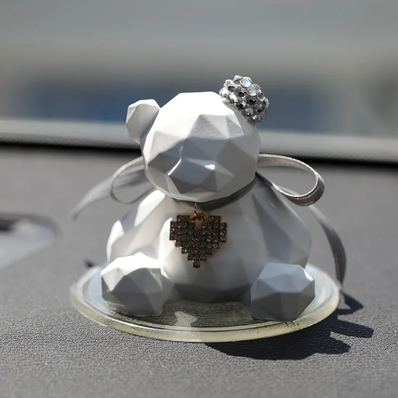 Геометрическая свеча в виде медведя форма свечи силиконовая форма DIY гипсовые поделки квадратная силиконовая форма для мыла