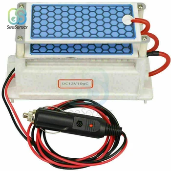 

DC 12V 10g/h Car Ozone Generator Home Air Purifier Cleaner Ozonizer Cleaning Ozone Ceramic Plate Air Sterilizer