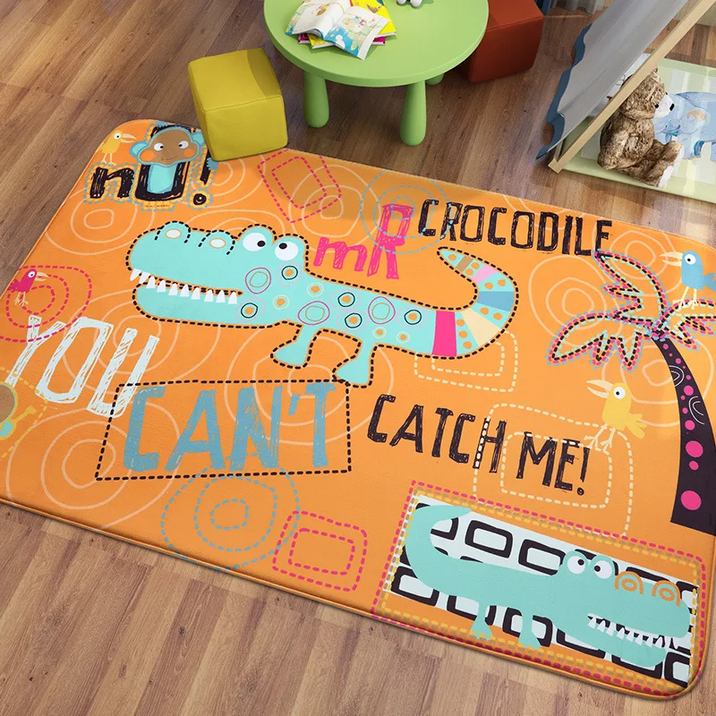 Мультяшный длинный кухонный коврик, коврик для ванной, домашний коврик для входа, Впитывающий Коврик для спальни, гостиной, нескользящий