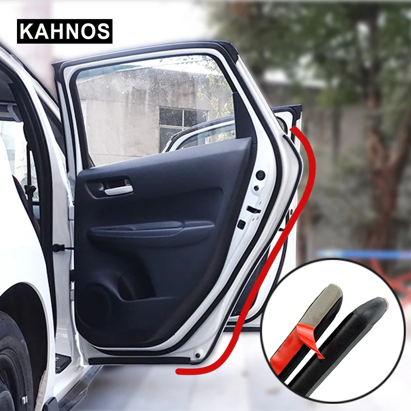 Car Door Seal Weatherstrip Sealant Sealing Tape Door Rubber Seal Rubber