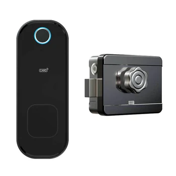 

Smart lock 5 in 1 keyless fingerprint door lock with touch screen WiFi APP / biometrics / key suitable for home apartment