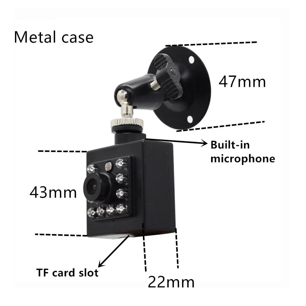4K 8MP 2MP 3MP 5MP 1920P HD 940nm IR SD Card Audio Mini IR Wifi IP Camera for Car &Industry Bird Nest P2P CCTV Camhi Camhipro