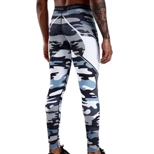 Gym Sport Compression Pants Fitness Mens Leggings Running Tights Dry Fit Gym Jogging Pants Training Sports Leggings Tights Men