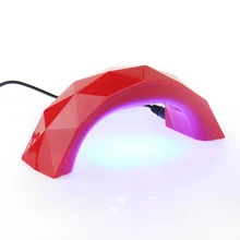 NOQ УФ-лампа для ногтей 3 бусин 9 Вт UW светодиодный аппарат для маникюра светодиодный Радужный аппарат для сушки ногтей