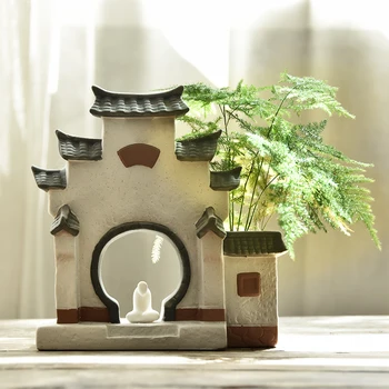 

Zen Ceramic Small Vase Home Creative Tea Ceremony Tea Art Decoration Desktop Living Room New Chinese Small Flower Pot Decoration
