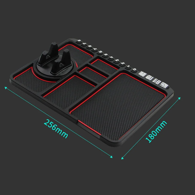 Car Dashboard Anti Slip Mat Pad GPS Mobile Phone Holder Stand Number Plate Accessories GDeals Car Dashboard Anti Slip Mat Pad GPS Mobile Phone Holder Stand Number Plate Accessories GDeals