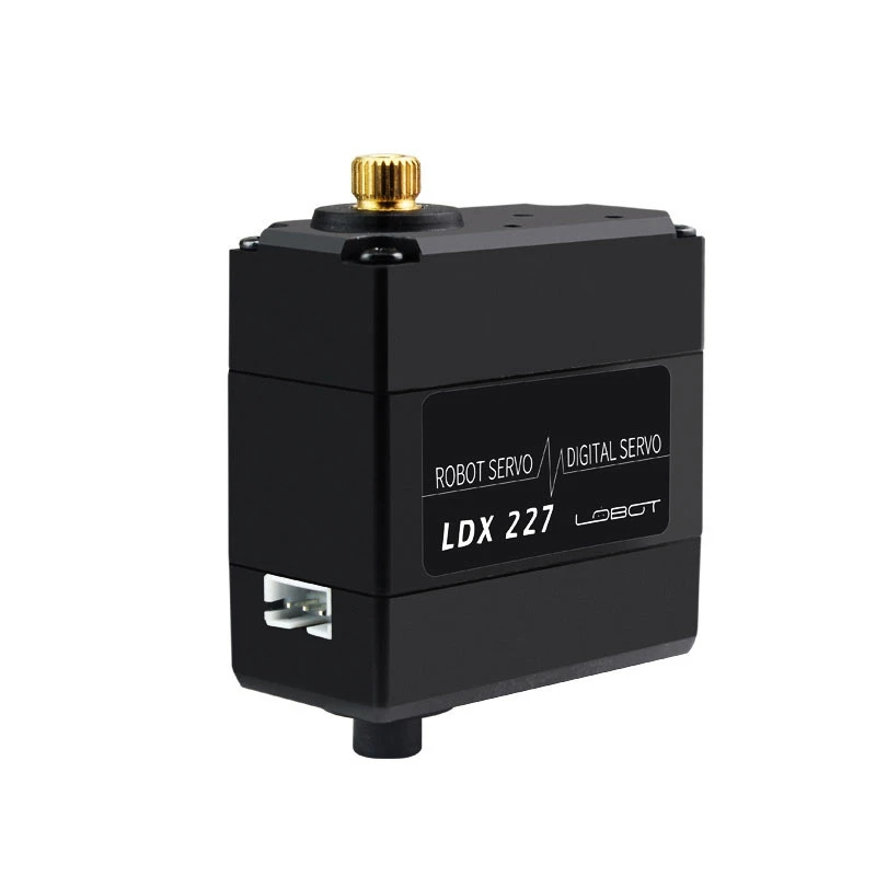 

LDX-227 Full Metal Gear Standard Digital Servo with 17Kg High Torque Dual Ball Bearing for Robot(Control Angle 270)