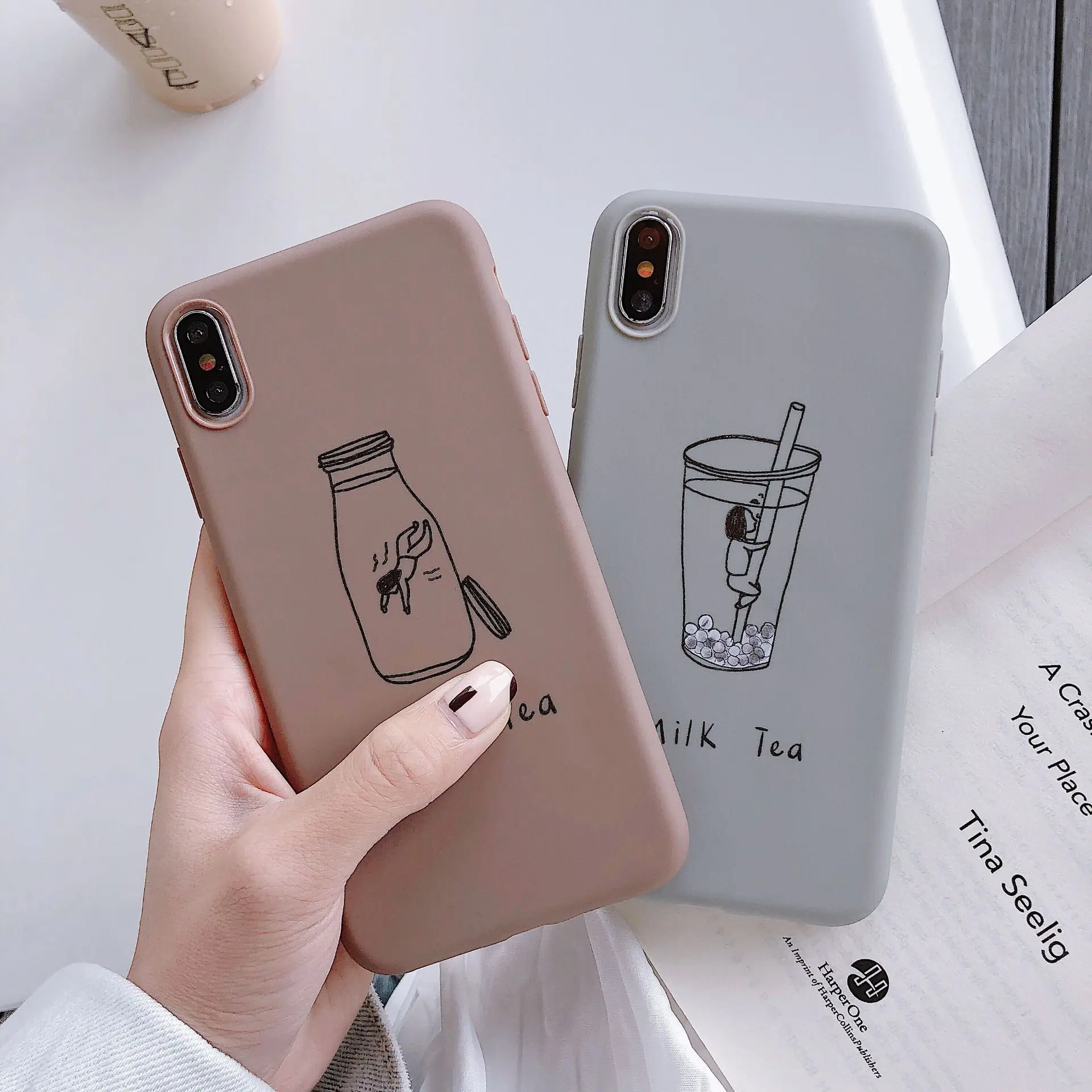 Милый силиконовый чехол для Iphone 11 Pro X XR Xs Max 6 6s 7 8 Plus противоударный | Мобильные